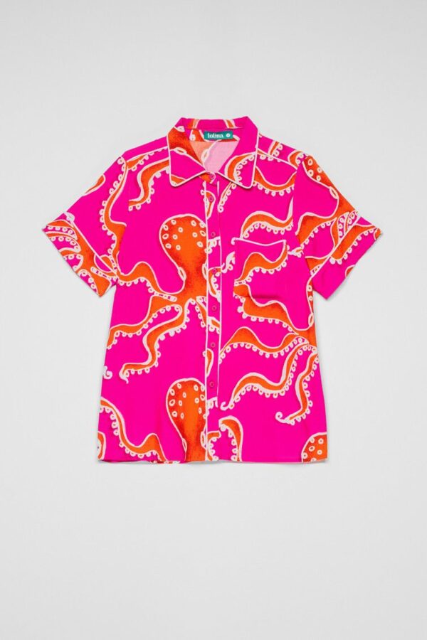 Camisa con ribetes – Animal de compañía.