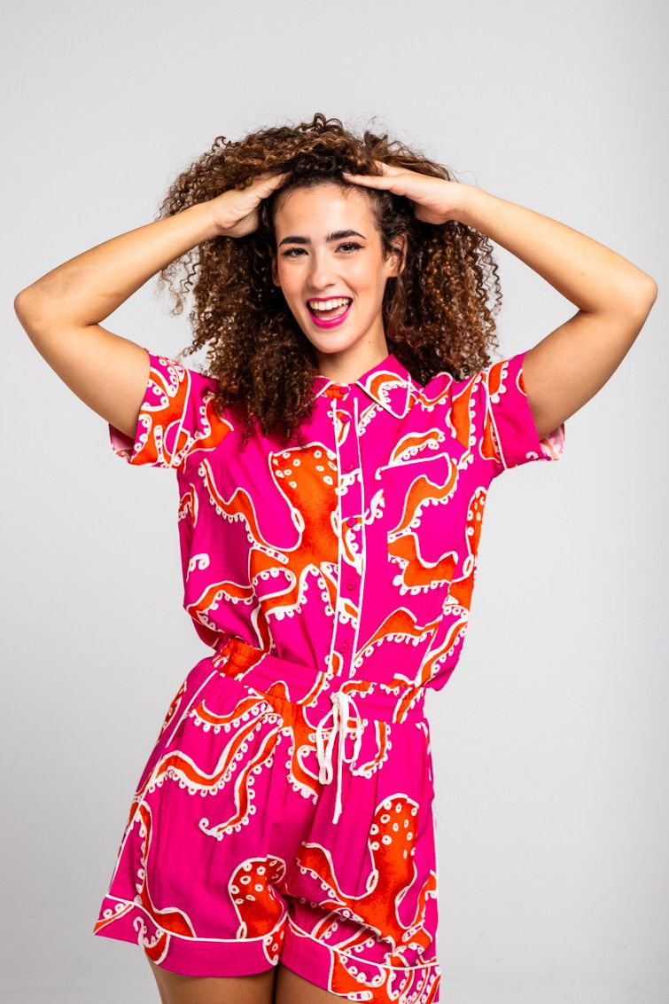 Camisa con ribetes – Animal de compañía.
