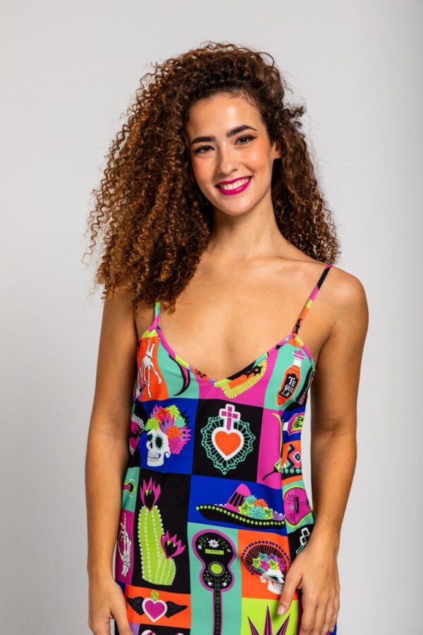 Vestido lencero con volante – Por la boca vive el pez. - Imagen 2