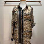 camisa fantasia animal print