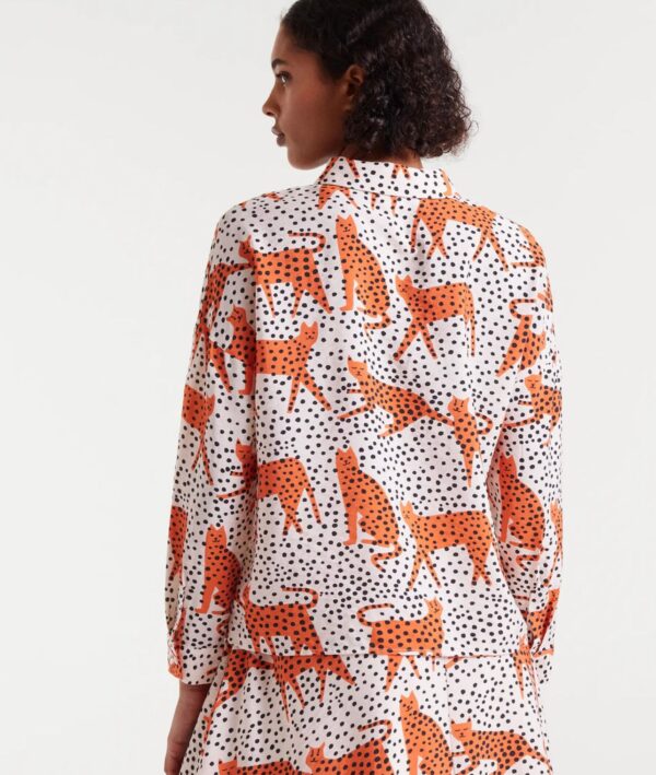 Camisa con estampado tano