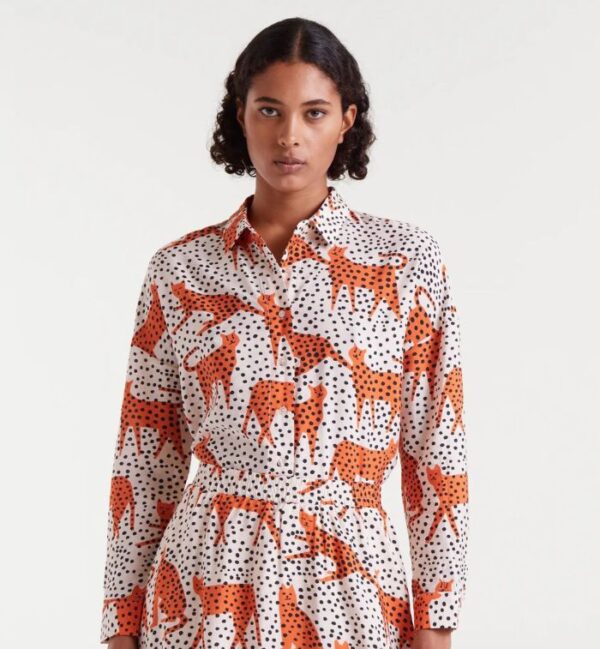 Camisa con estampado tano